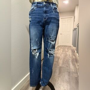 Judy Blue Dark Wash Boyfriend Jeans